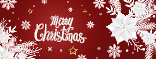Banner de feliz navidad