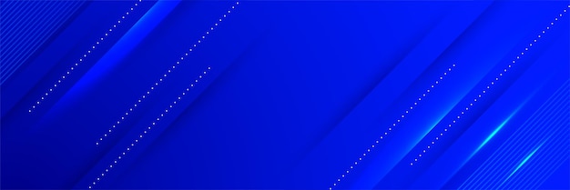 Banner de fondo abstracto azul moderno fondo de diseño de banner abstracto azul claro moderno