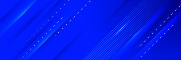 Banner de fondo abstracto azul moderno fondo de diseño de banner abstracto azul claro moderno