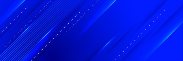 Banner de fondo abstracto azul moderno fondo de diseño de banner abstracto azul claro moderno