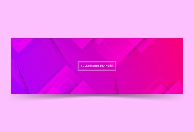 banner fondo colorido rosa y púrpura gradación color brillante abstarct