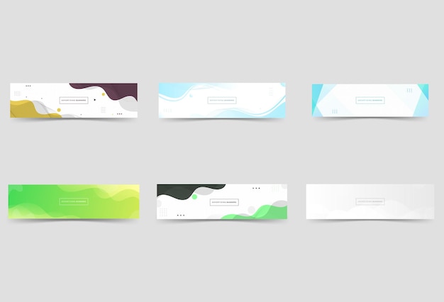 banner fondo geométrico color blanco resumen eps 10