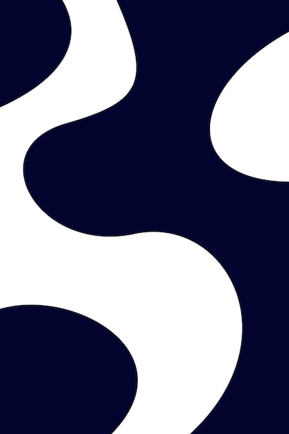 Banner de fondo de onda vectorial de color azul abstracto