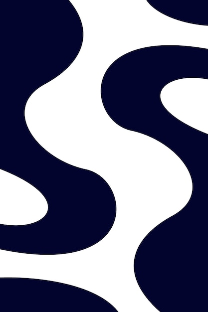 Banner de fondo de onda vectorial de color azul abstracto