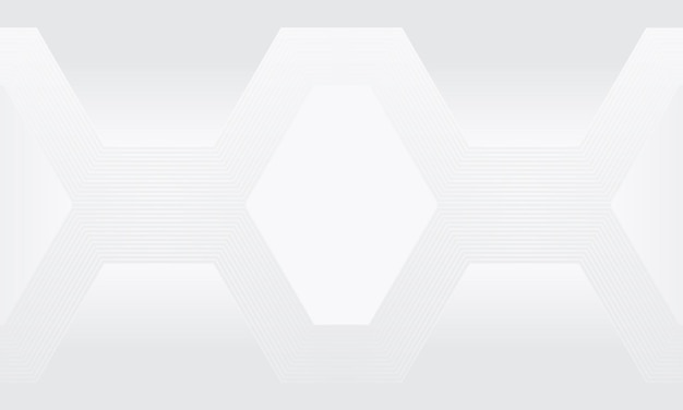 Banner en forma de onda de fondo gris para la presentación de negocios