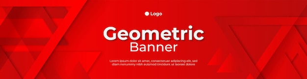 Banner geométrico