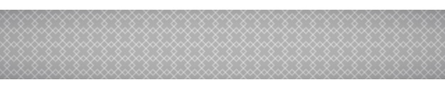 Banner horizontal abstracto de pequeños cuadrados entrelazados sobre fondo gris