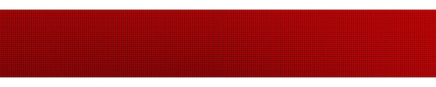 Banner horizontal degradado de semitono abstracto en colores rojos