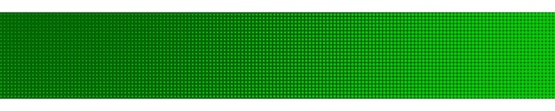 Banner horizontal degradado de semitono abstracto en colores verdes