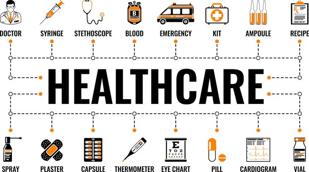 Banner de medicina y salud