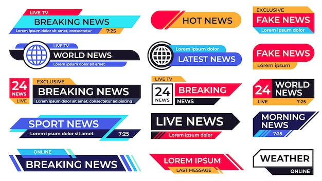 Banner de noticias de última hora.