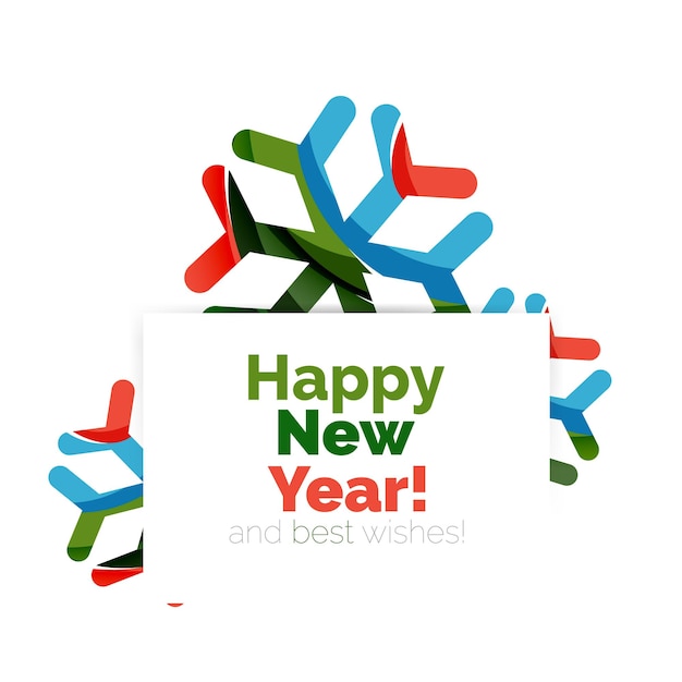 Banner o tarjeta de felicitación de vector de venta de Navidad