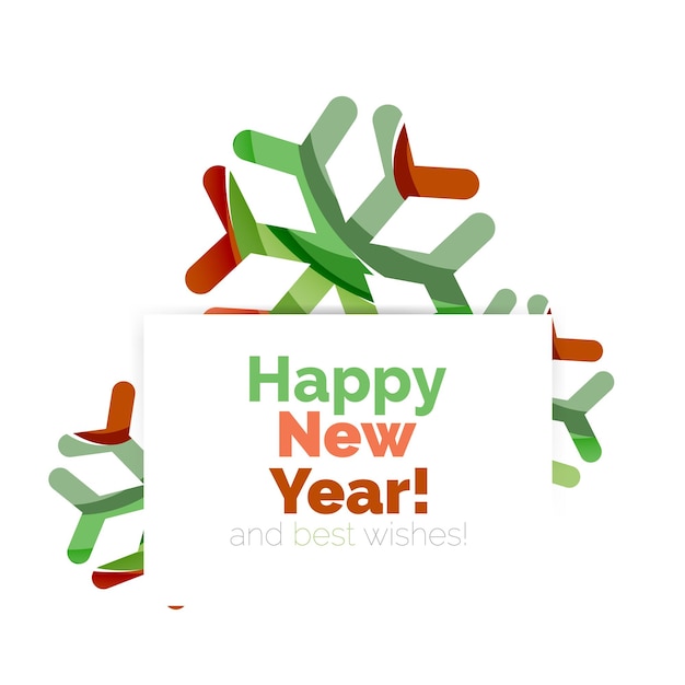 Banner o tarjeta de felicitación de vector de venta de Navidad