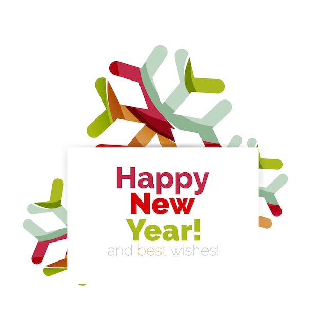 Banner o tarjeta de felicitación de vector de venta de Navidad