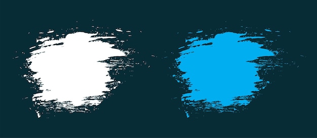 Banner de pincel de vector de pintura de salpicaduras de tinta