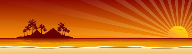 banner de playa