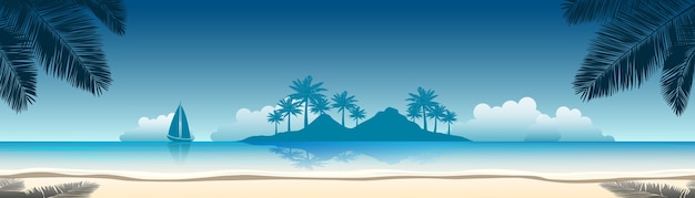 banner de playa