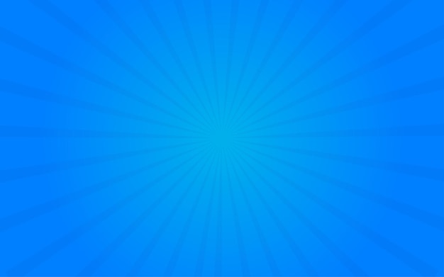 Banner de promoción de fondo azul abstracto