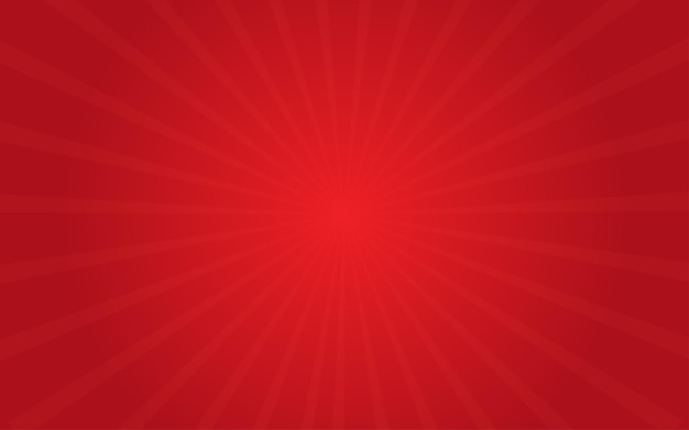 Banner de promoción de fondo rojo abstracto
