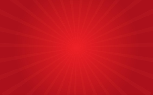 Banner de promoción de fondo rojo abstracto