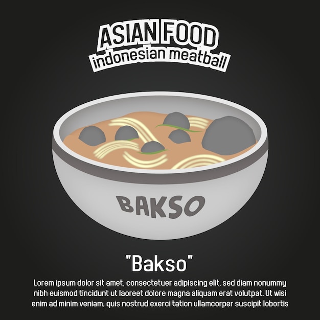 Banner y publicación de comida asiática
