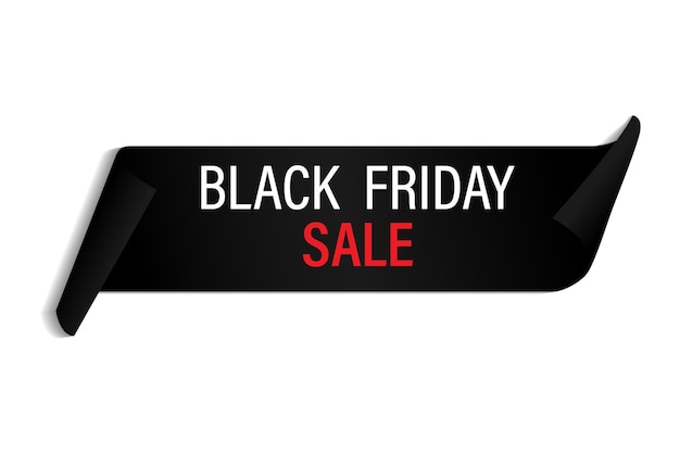 Banner de rebajas del black friday