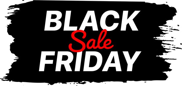 Banner de rebajas del black friday