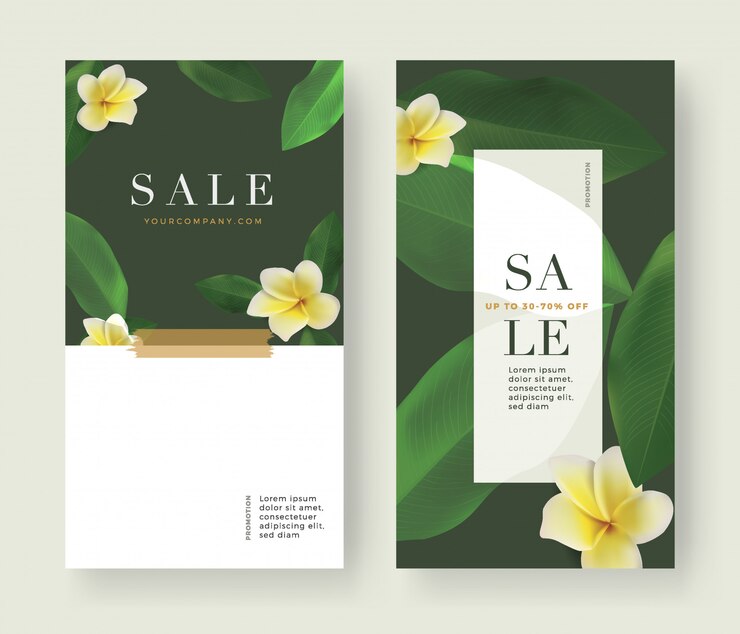 Banner de rebajas de verano
