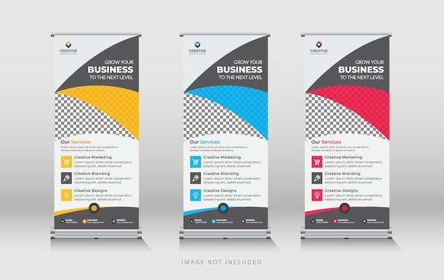 Banner de recopilación de negocios corporativos