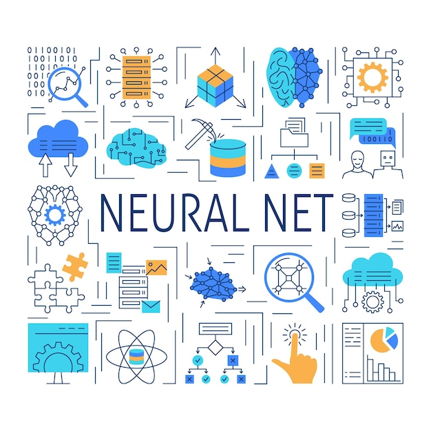 Banner de red neuronal artificial