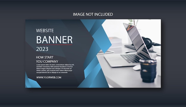 banner de las redes sociales con colores de gradiente