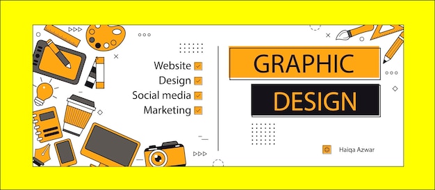 Banner de servicios de diseño gráfico