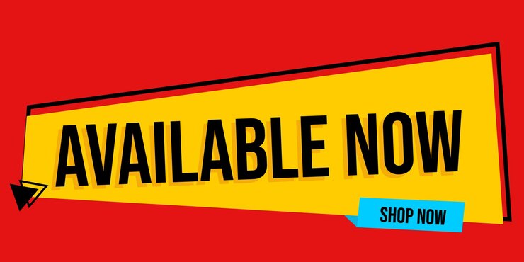 Vector el banner con texto ya está disponible banner para publicidad de libros
