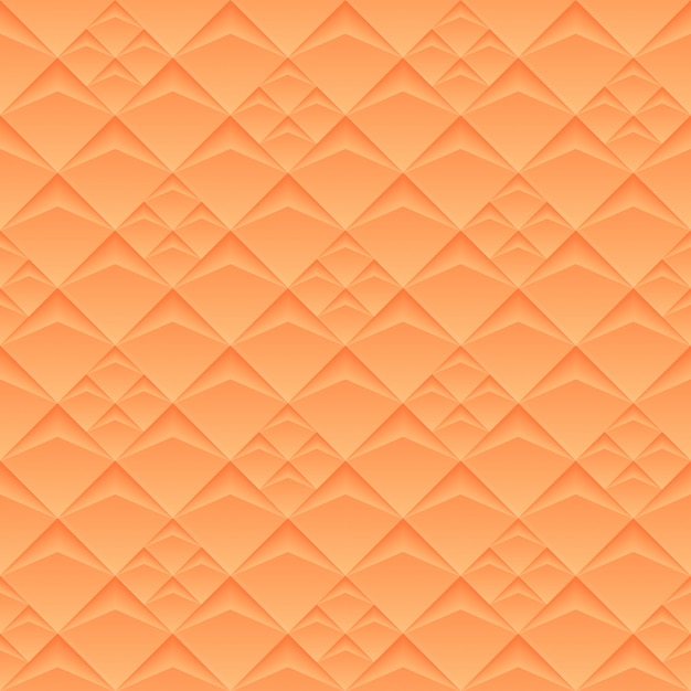 Banner de textura amplia geométrica naranja transparente