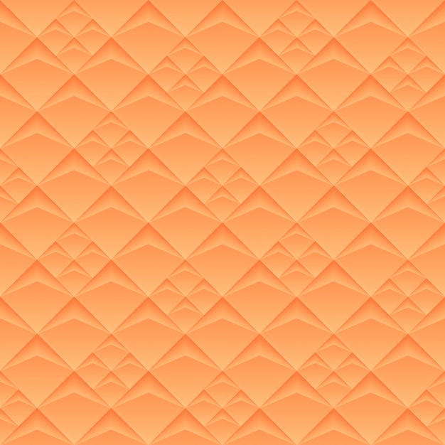 Vector banner de textura amplia geométrica naranja transparente