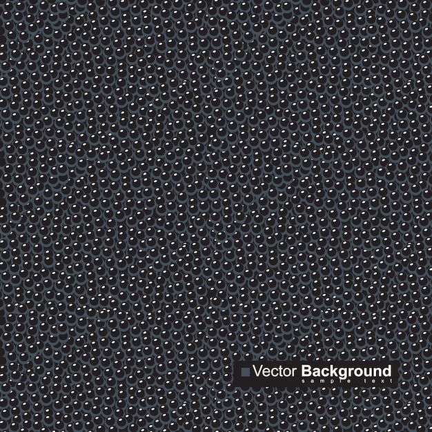 banner con textura de fondo de caviar negro