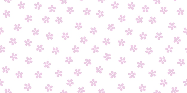 Banner transparente con flores de sakura rosa.