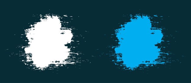 Banner de trazo de pincel pastel salpicado