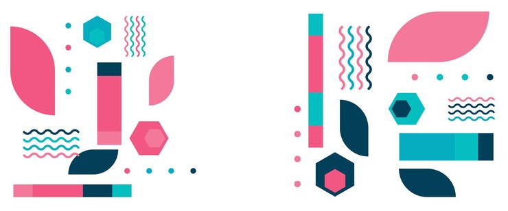Vector banner vectorial colorido con diseño abstracto estilo geométrico de memphis para fondo de banner presentación de negocios o tecnología folleto web diseño de portada papel tapiz