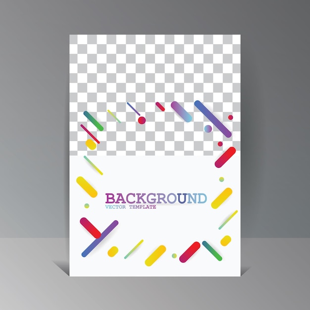 Banner vectorial Estilo de diseño moderno