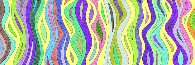 Banner vectorial multicolor, fondo festivo