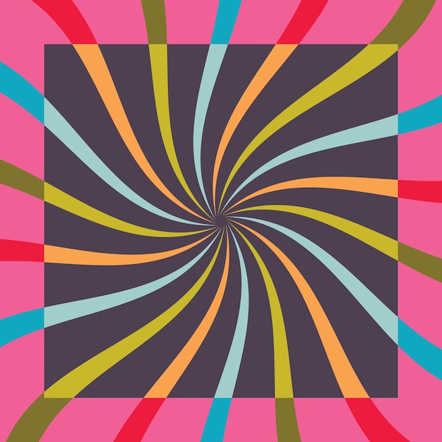 banner de venta de anuncios de fondo de explosión abstracta de diseño gráfico