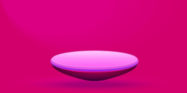 Banner de venta con ilustración de vector de podio