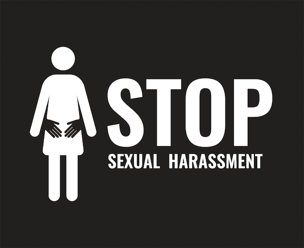 Banner de violencia sexual