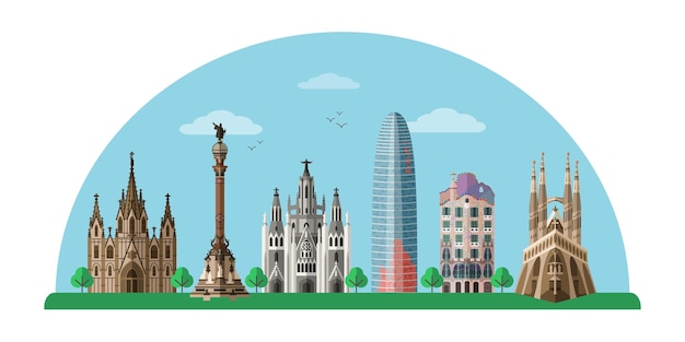 Banner de visita turística de Barcelona