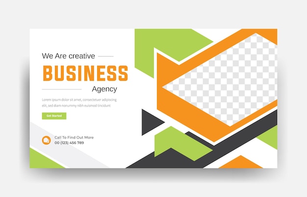 Banner web de la Agencia de Negocios Creativos para marketing y publicidad