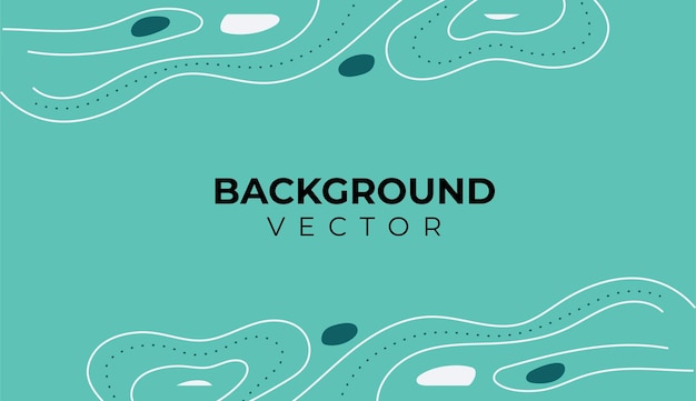 Banner de web de diseño de fondo de vector simple
