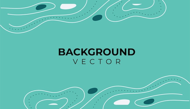 Banner de web de diseño de fondo de vector simple