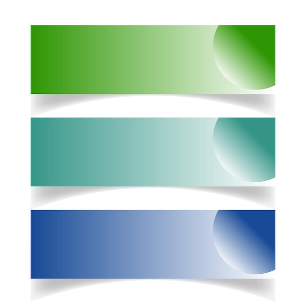 banner web de gradiente abstracto