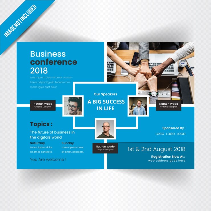 Banner web horizontal de Conferance
